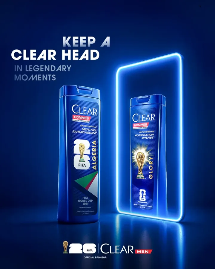 Clear FIFA World Cup key visual